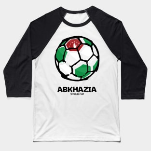 Abkhazia Football Country Flag Baseball T-Shirt